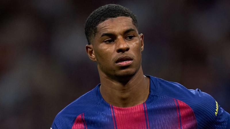 Barcelona rule out triggering Marcus Rashford's buy option before summer as sporting director reveals alternative January transfer plans