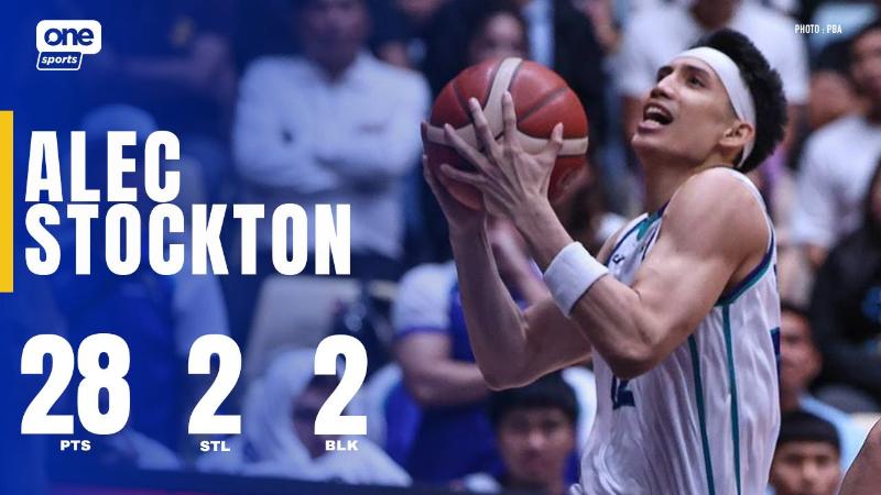 Alec Stockton catches fire in 2nd half for Converge | PBA Highlights