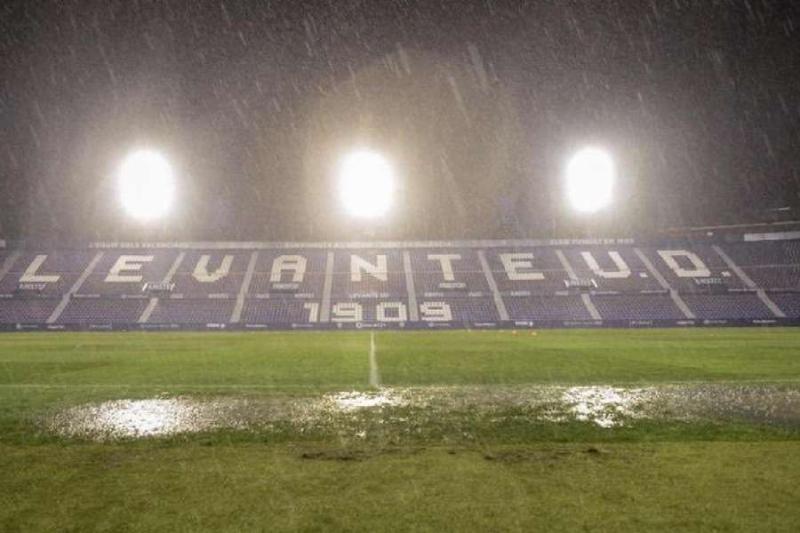 Villarreal's LaLiga clash at Levante postponed after severe weather warning